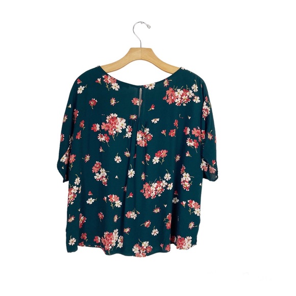Madewell Rhyme Top in Spruce Blooms Size Large - Picture 5 of 11
